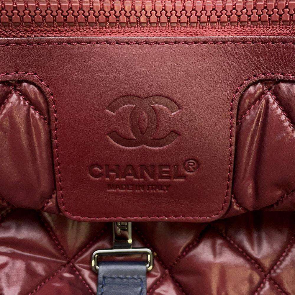 Chanel Coco Cocoon Size Mm Nylon Navy #90904C87B - Picture 15 of 15
